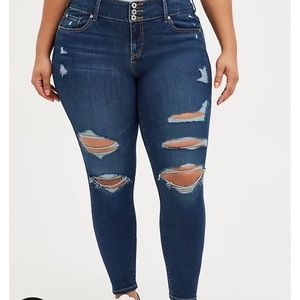 Torrid Jegging - Super Soft Eco Dark Wash